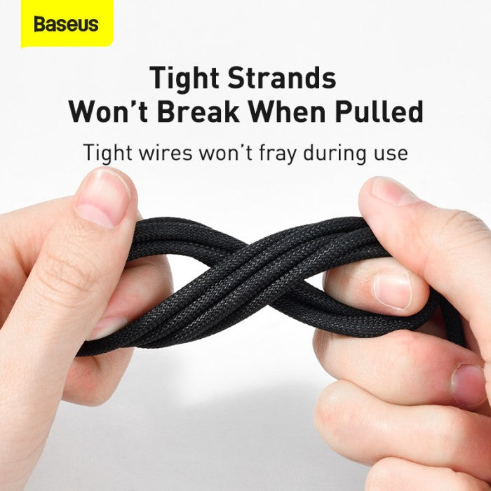 BASEUS Tungsten Gold Fast Charging Data Cable Type-C 66W 2m - CATWJ