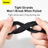 BASEUS Tungsten Gold Fast Charging Data Cable Type-C 66W 2m - CATWJ
