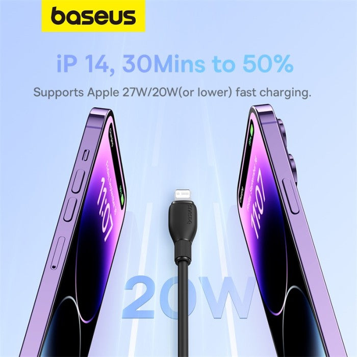Baseus Pudding Series Fast Charging Cable Type-C to iP 20W 2M
