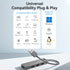 Vention USB HUB 2.0 4 Port With Power Supply 4K 60 Hz 480Mbps - CHM