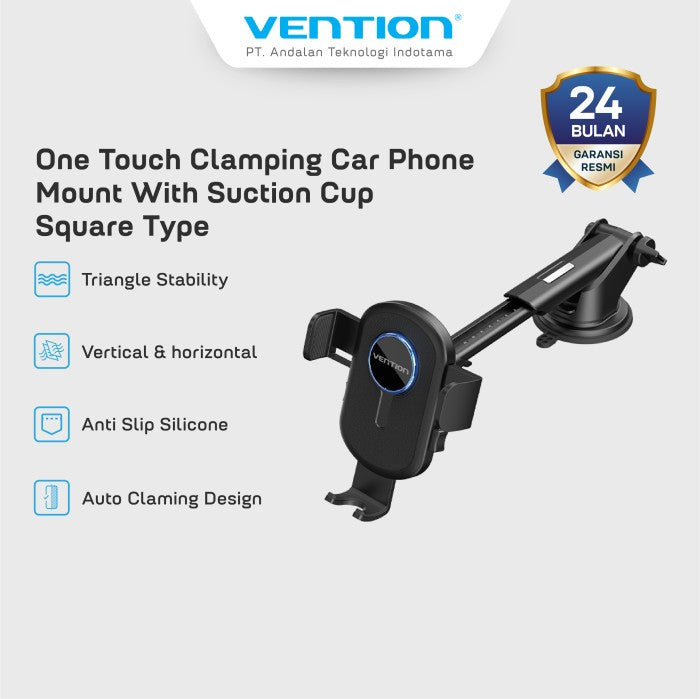 Vention Car Phone Mount With Suction Cup Holder - KCV