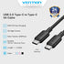 Vention Kabel Charger Type C to Type C 60W PD 3A Fast Charging - TRC