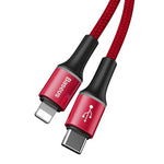 BASEUS Halo Data Cable Type-C to iP PD 20W 1m - CATLGH