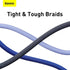 Baseus Crystal Shine Series Fast Charging Data Cable C to C CAJY06