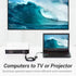 Vention HDMI to VGA Converter Adapter For Monitor dan Proyektor 0.15M - 42154