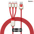 BASEUS Year of the Tiger One-for-three Data Cable USB to M L C 3.5A