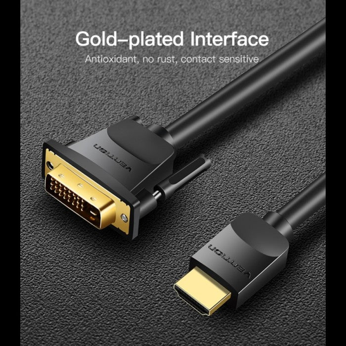 Vention Kabel HDMI to DVI Ultra HD 4K Bi Directional - ABF