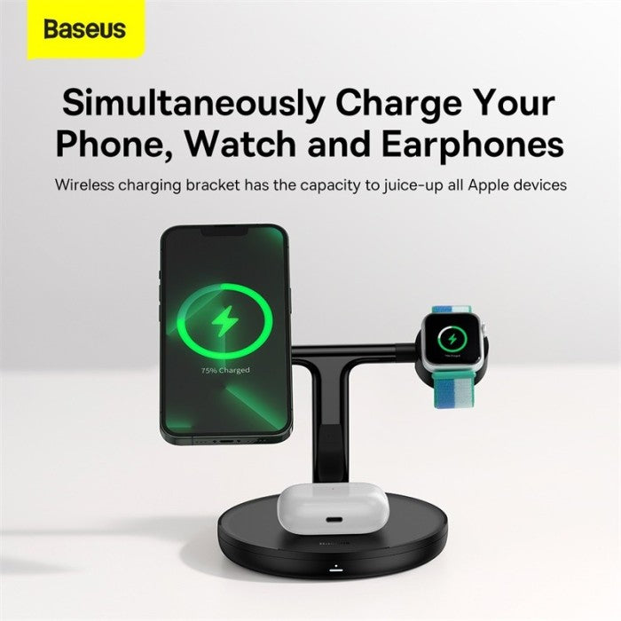 Baseus Swan 3-in-1 Wireless Magnetic Charging Bracket 20W
