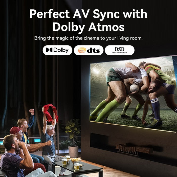 Vention HDMI Switcher 5in 1 Out 4K 60Hz HDR Aluminum Alloy - AKC