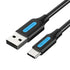 Vention Kabel Charger USB A to C  3A Cable Fast Charging - COK