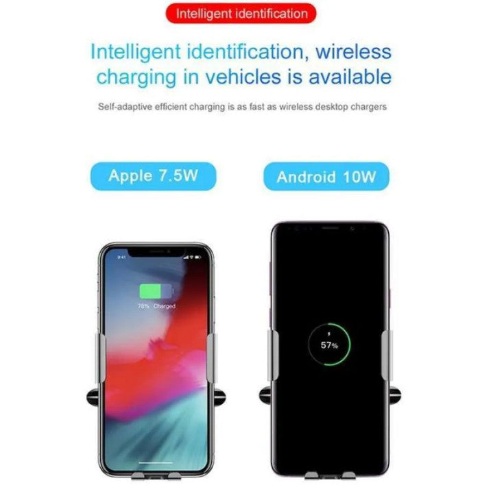 Baseus Smart Vehicle Bracket Wireless Charger (Sucker Style) - WXZN-B0