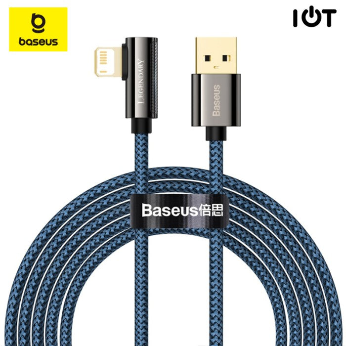 BASEUS Legend Series Elbow Fast Charging Data Cable USB to iPhone 2.4A
