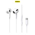 BASEUS Encok Type-C lateral in-ear Wired Earphone C17 NGCR