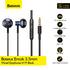 BASEUS Encok 3.5mm Wired Earphone H19 NGH19