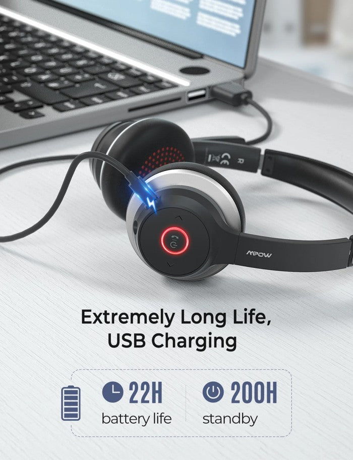 Mpow HC5 Bluetooth Headset