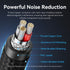 Vention Kabel Jack Extension Audio 6.5mm Male to Female Cable Cotton Braided 1M 2M - BCX