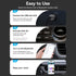 Vention Kabel USB 2.0 Male to AUX TRS 3.5mm Car Wireless Bluetooth 5.0 Audio Receiver Coiled Cable HIFI - NAG