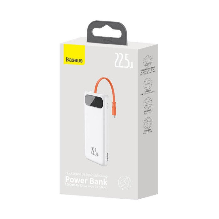 BASEUS Block Digital Display QC Powerbank 10k mAh 22.5W PPBLK-A