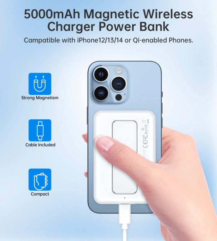 Choetech B662 PowerBank 5000mAh Wireless Magnetic Charging 10W