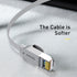 Baseus High Speed Six Types of RJ45 Gigabit Network Cable (Flat Cable)