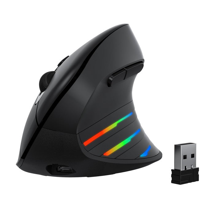 MPOW - VictSing RGB Rechargeable Ergonomic Mouse - VTPC324