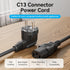 Vention  Power Cord C13 Connector 3 Prong  EU Plug - ZCJ