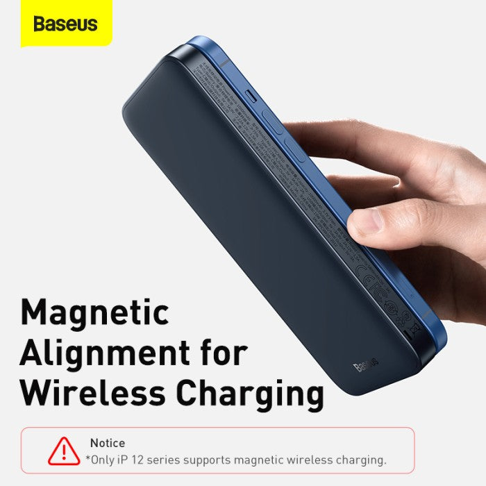 Baseus Magnetic Wireless Quick Charging Powerbank 10000mAh 20W - PPMT