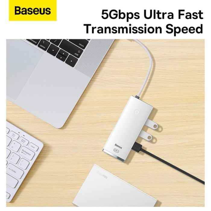 Baseus Lite Series 5-Port Type-C HUB Docking Station