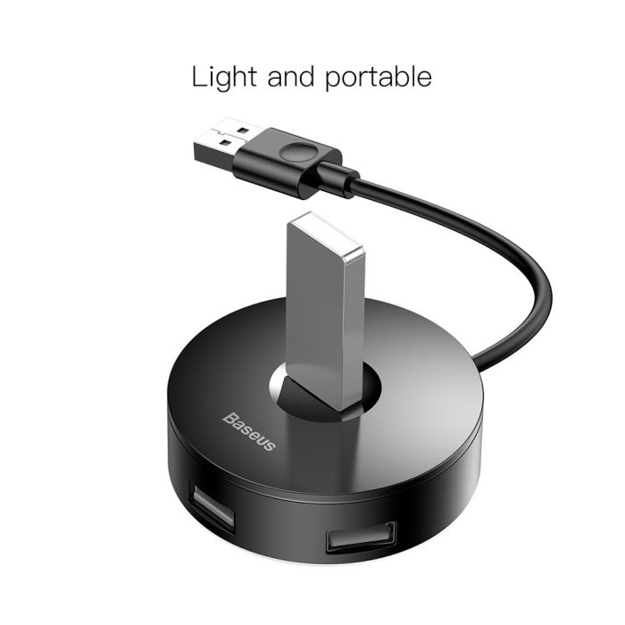 BASEUS round box HUB adapter?USB3.0 to USB3.0*1+USB2.0*3) CAHUB-F