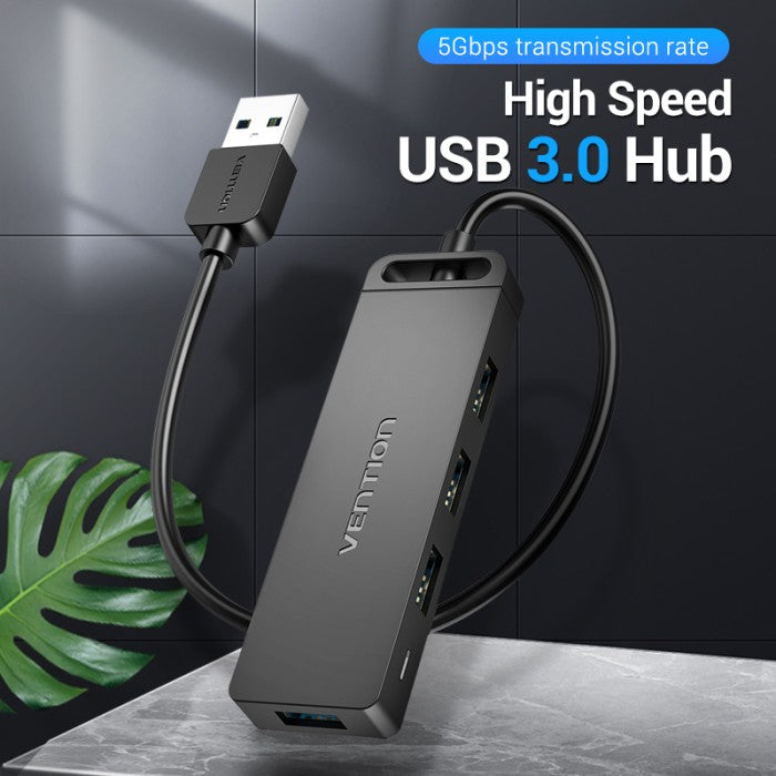 Vention  Hub 4in 1 USB 3.0 with Power Supply - CHL