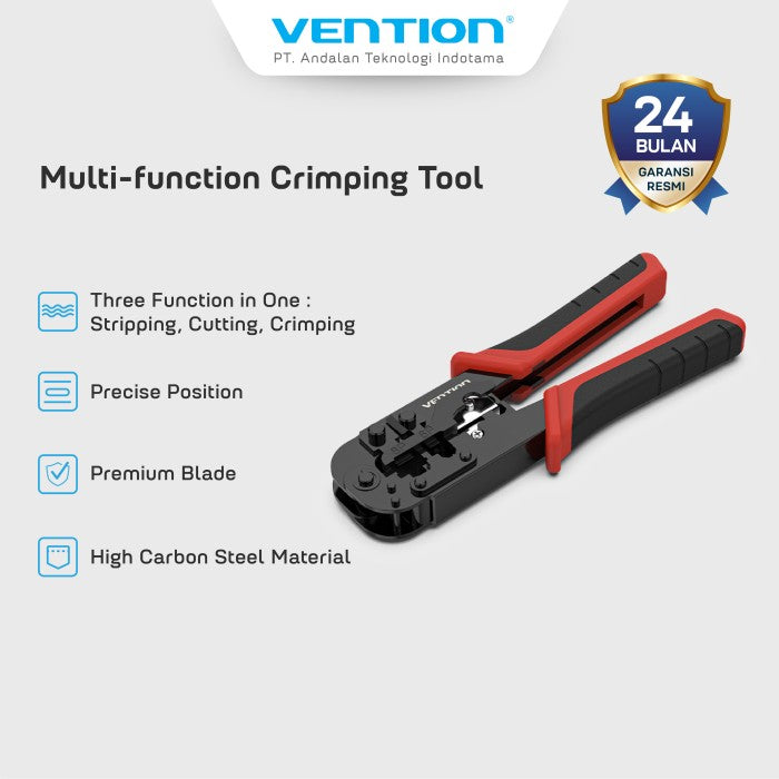 Vention Multi Function Tank Crimping Tool 4P/6P/8P RJ45  - KED