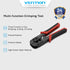 Vention Multi Function Tank Crimping Tool 4P/6P/8P RJ45  - KED