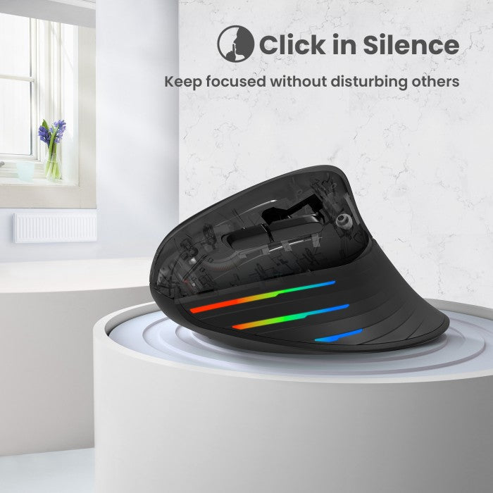 MPOW - VictSing RGB Rechargeable Ergonomic Mouse - VTPC324