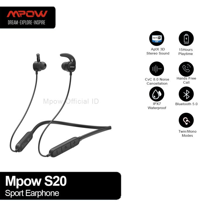 MPOW Earphone for sport MPBH416AB
