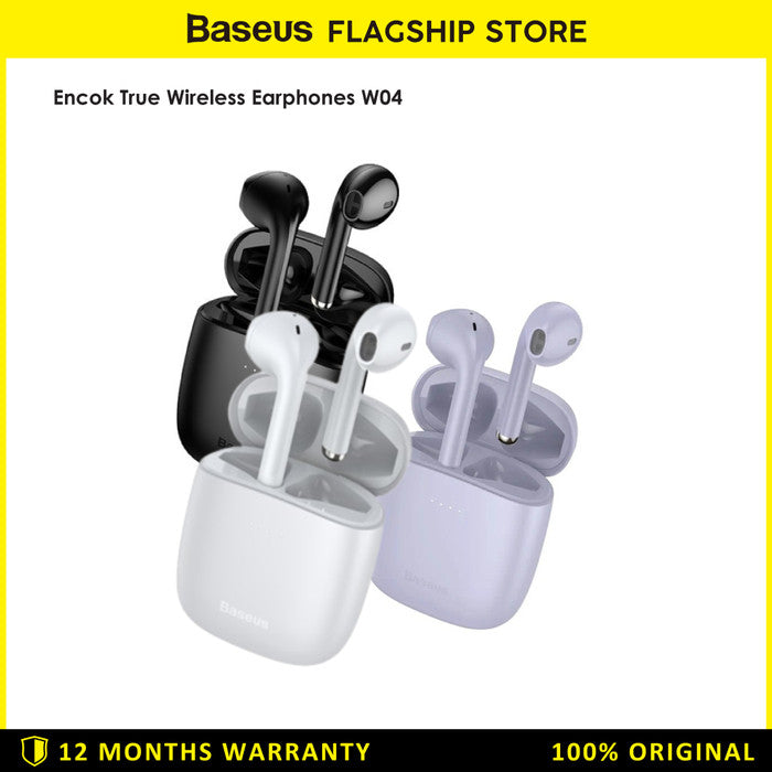 Baseus TWS Encok True Wireless Earphones W04 - NGW04