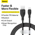 Baseus Pudding Series Fast Charging Cable USB to iP 2.4A 1.2M