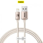 Baseus Crystal Shine Kabel Charger USB Type A to Lightning - CAJY001