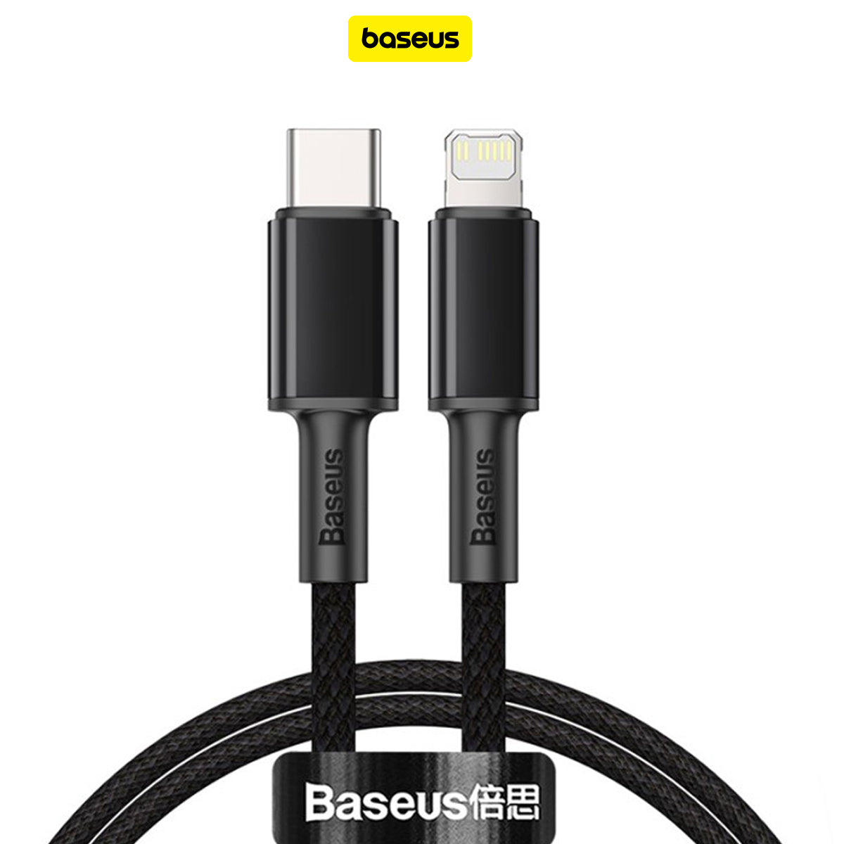 Baseus High Density Braided Kabel Charger C to Lightning 1M - CATLGD