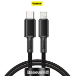 Baseus High Density Braided Kabel Charger C to Lightning 1M - CATLGD