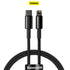 Baseus Tungsten Gold Kabel Charger Type C to Lightning 1M - CATLWJ