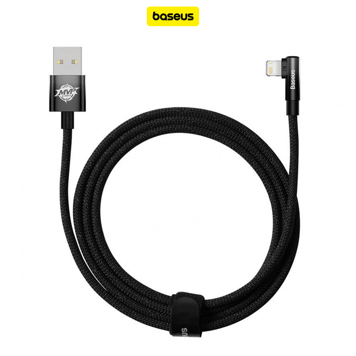 Baseus Shaped MVP 2 Kabel Charger USB A to Lightning - CAVP000