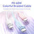 Vention Cable Charger 2.0 USB C to Type C 3A Fast Charging - TRD