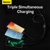 Baseus Flash Series Ⅱ 3 In 1 Fast Charging Cable Type-C to M L C