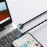 BASEUS Kabel shape MVP 2 Fast Charging Data USB to Type-C 100W-CAVP000