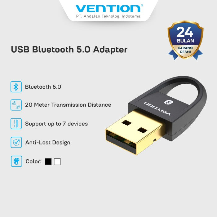 Vention USB Bluetooth 5.0 Adapter Receiver - CDS