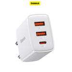 Baseus Compact Adaptor Quick Charger 2U+C 30W EU -CCXJ-E