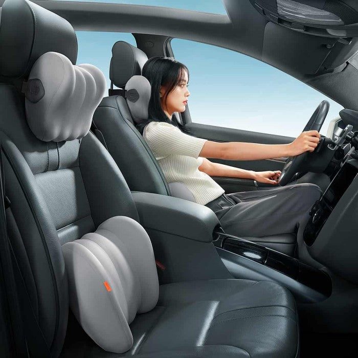 Baseus ComfortRide Series Car Headrest Pillow Gray - CNTZ