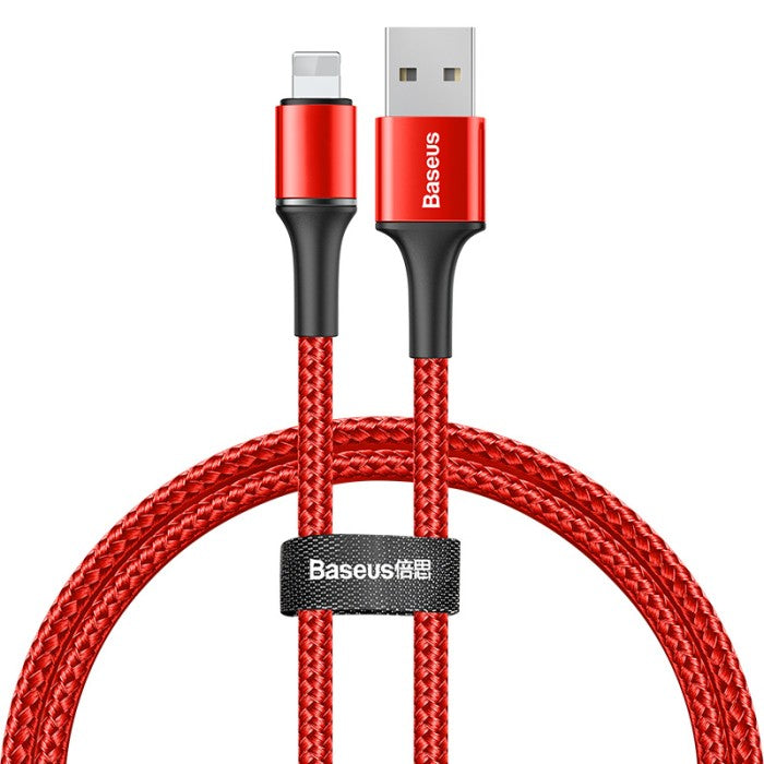 BASEUS Halo Data Cable USB For iP 2.4A 0.5m - CALGH-A