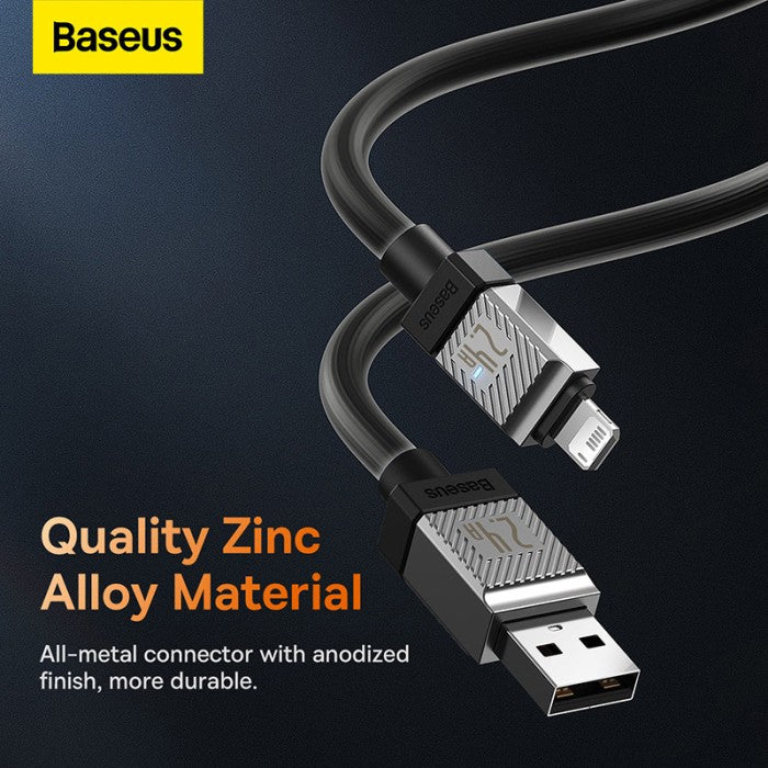 Baseus CoolPlay Series Fast Charging Cable USB to iP 2.4A 1m