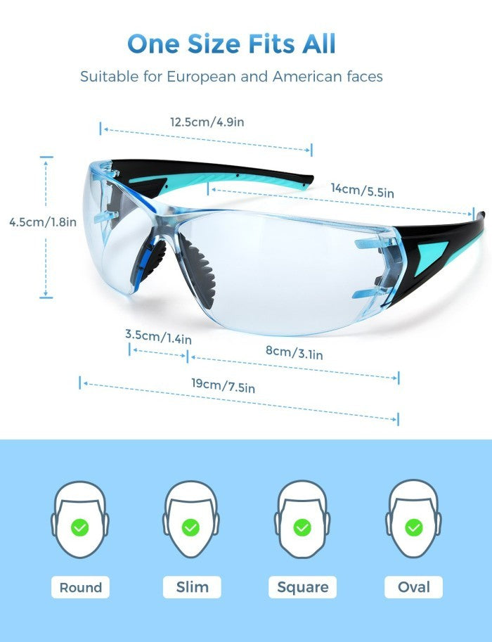 Mpow Safety Glasses Anti Scratch and UV Protection